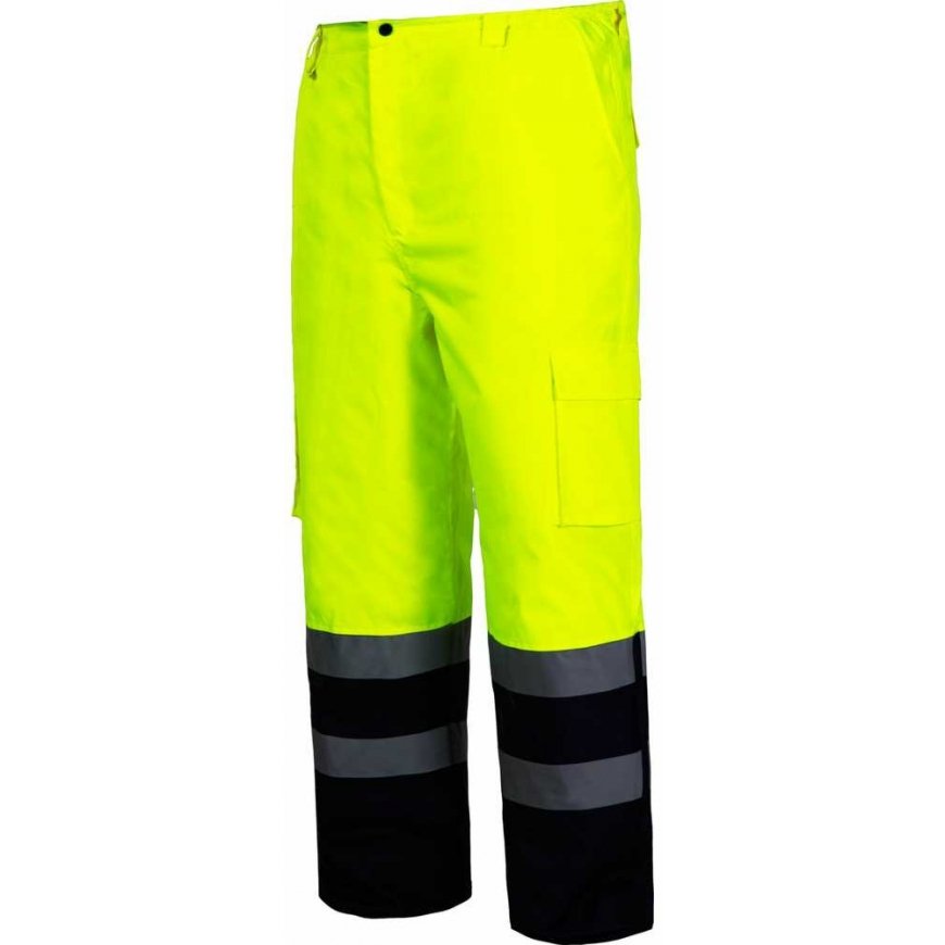 Lahti Pro winter pants with warning belt size XL yellow (L4100204) – 4
