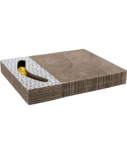 Trixie Toy cardboard scratcher, 38 × 30 cm, white