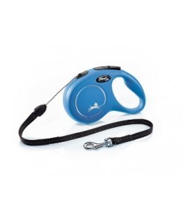 Flexi New Classic S Cord 8 m Синий Собака вытяжной поводок