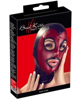 Bad Kitty - Red Mask With Hole For Eyes And Mouth