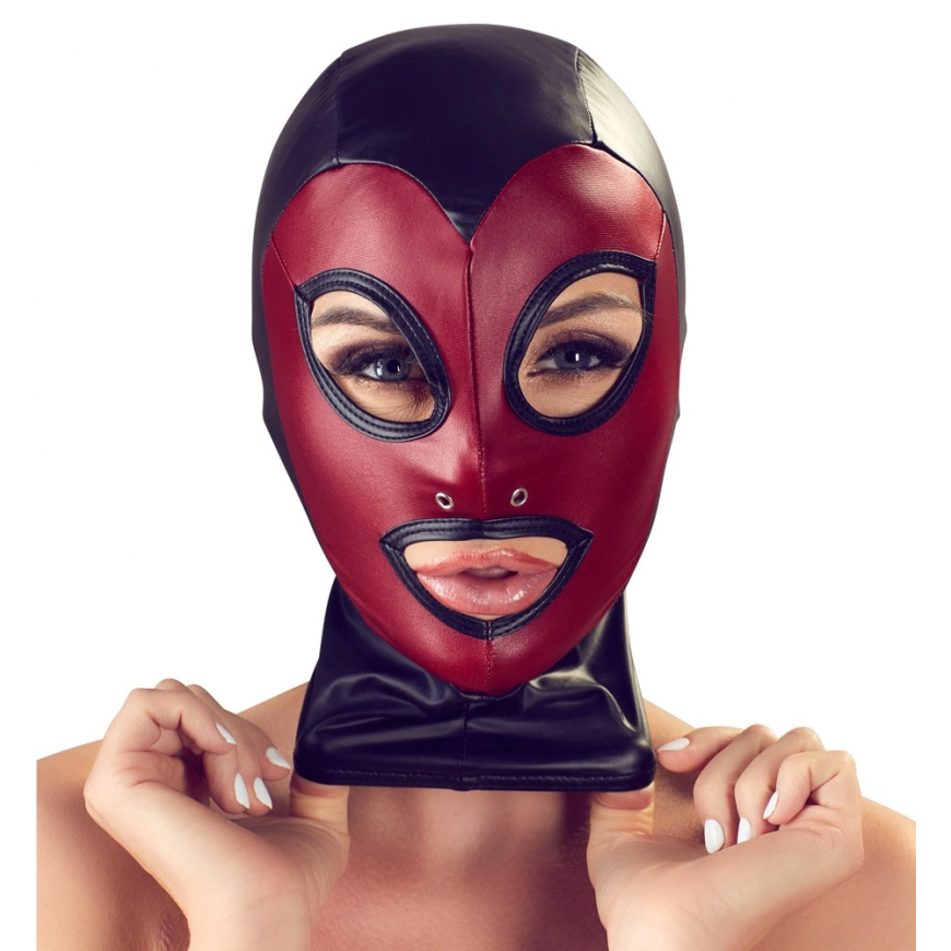 Bad Kitty - Red Mask With Hole For Eyes And Mouth – 4