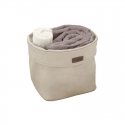 Fabric box L 28x28x23cm Ego Ecru Fabric box L 28x28x23cm Ego Ecru