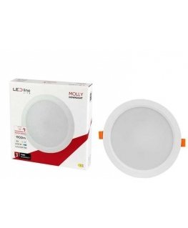 Led_Line Įmontuojamas šviestuvas LED Line MOLLY, 18W, 4000°K, LED