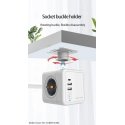 Microconnect MC-CUBE015USBC pagarinātājs 1,5 m 4 Maiņstrāvas izvade (-s) Iekštelpas Balts