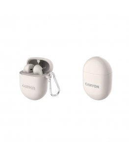 Canyon CNS-TWS6BE headphones/headset True Wireless Stereo (TWS) Head-band Calls/Music/Sport/Everyday Bluetooth White