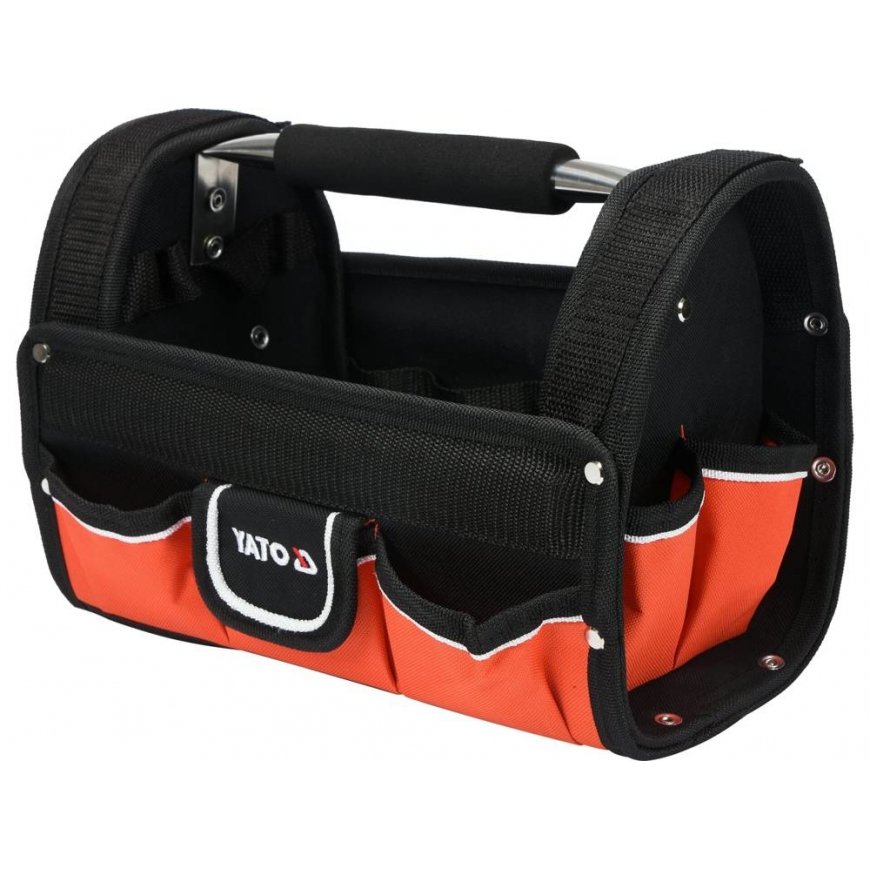Yato YT-74371 tool storage case Black, Red Polyester, Stainless steel