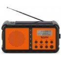 Technisat Techniradio Solar 2 juodas/oranžinis Technisat Techniradio Solar 2 juodas/oranžinis