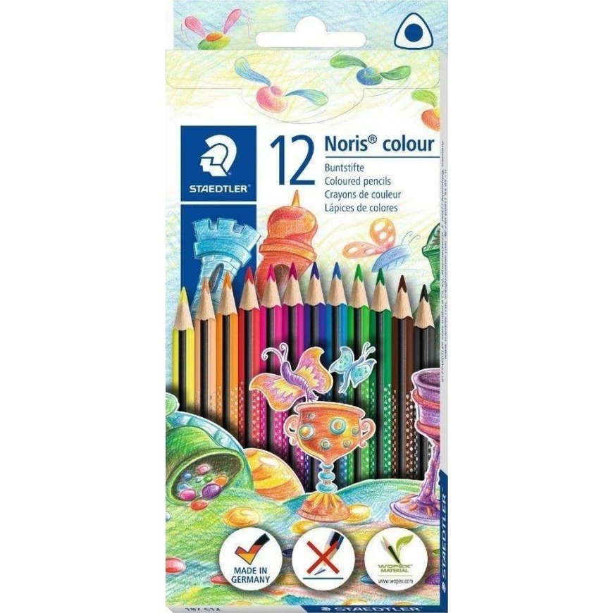 Colored pencils STAEDTLER NORIS 12 colors – 4