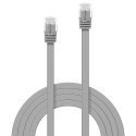 Lindy 3m Cat.6 U/UTP Flat Network Cable, Grey