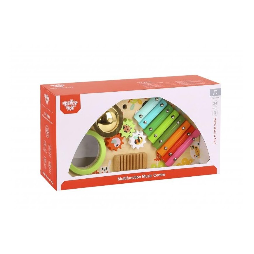Children's set of musical instruments. cymbals, rattles, drums and sticks CLASSIC WORLD – 2