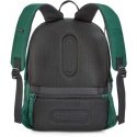 XD DESIGN Backpack Bobby Soft, anti-theft backpack, Green color