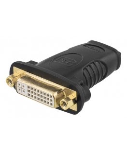 Deltaco HDMI-10A гендерный адаптер HDMI 19-pin DVI-D Черный