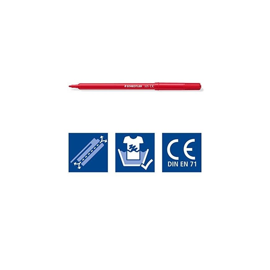 Marker pens STAEDTLER Noris Club, 24 refills – 3