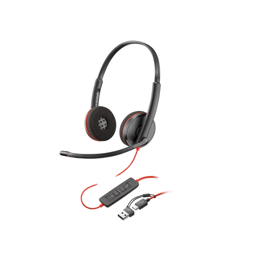HP Poly Poly Blackwire 3220 stereo