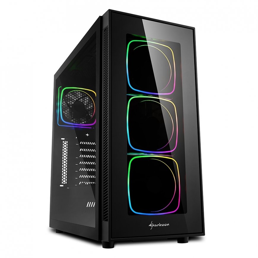 Sharkoon TG6 RGB Midi Tower Must