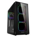 Sharkoon TG6 RGB Midi Tower Must