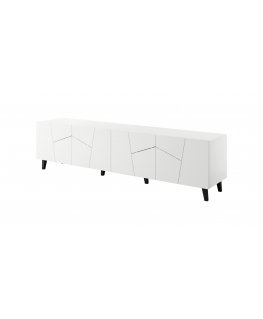Cama ETNA RTV200 BI telerilaud ja meelelahutuskeskus 4 riiulid