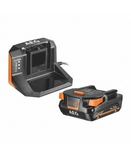 Accessory set AEG SETL1820S 18 V 1x2.0 Ah battery.