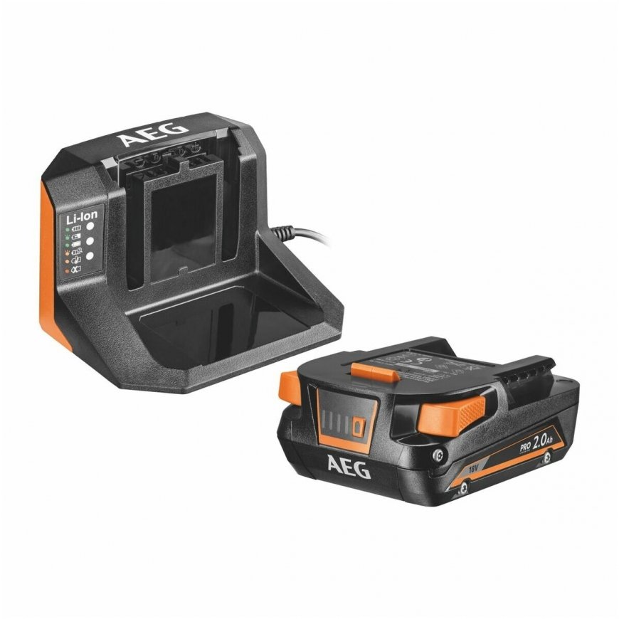 Accessory set AEG SETL1820S 18 V 1x2.0 Ah battery.
