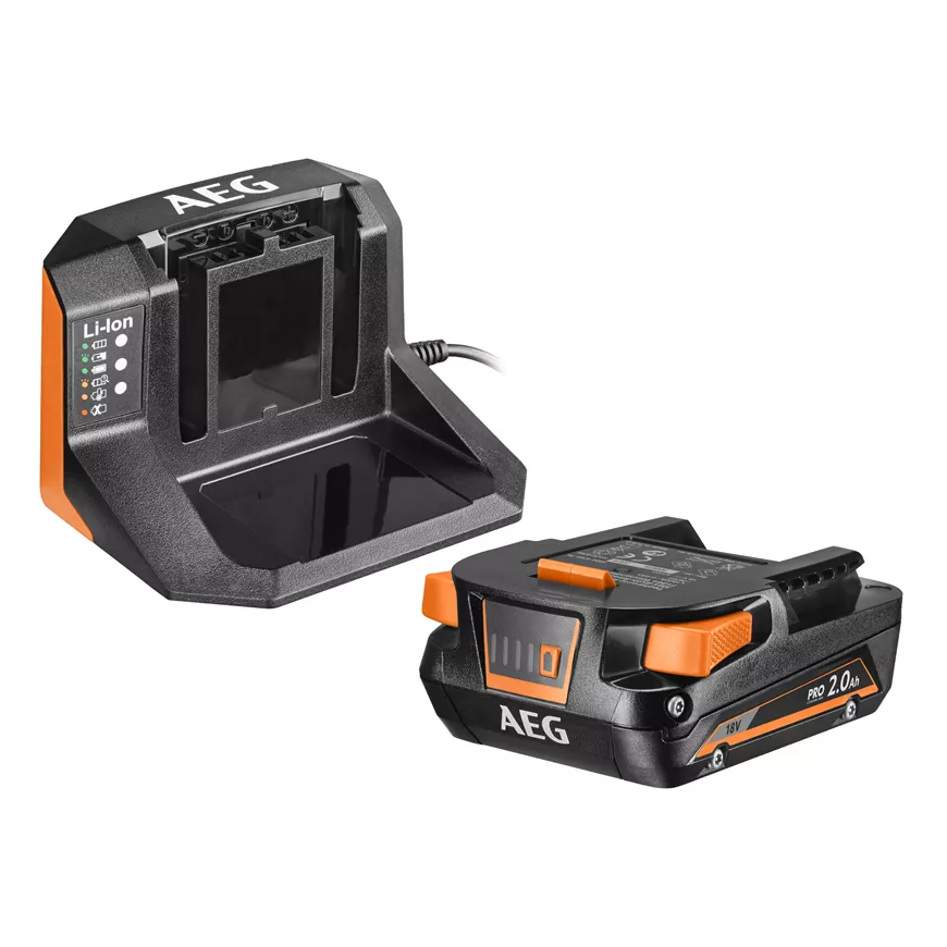 Accessory set AEG SETL1820S 18 V 1x2.0 Ah battery. – 2