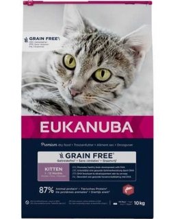 Eukanuba Cat Kitten Grainfree Salmon 10 kg