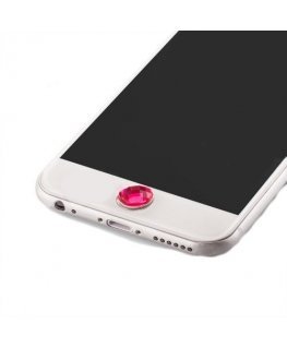 Mocco Universal Home Button Sticker Pogas uzlīme Apple iPhone / iPad Rozā
