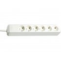 Brennenstuhl Eco-Line Balts 6 Maiņstrāvas izvade (-s) 1,5 m Brennenstuhl Eco-Line Balts 6 Maiņstrāvas izvade (-s) 1,5 m