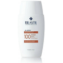 Rilastil Sun System Allergy 100 Ultrafluid Spf50+ face emulsion protecting sensitive skin from UVA UVB AND HEV rays 50ml