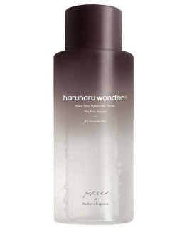 Haru Haru Wonder Juodas Rice Hyaluronic Toneris Free of Alcohol & Fragrance hialuronowy tonik su ekstraktem su czarnego ryżu dla