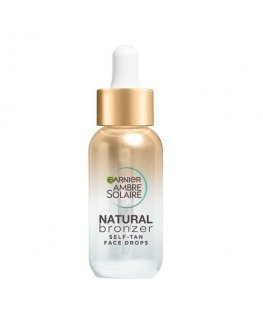 Garnier Ambre Solaire Natural Bronzer Self-Tan Face Drops Self Tanning Product unisex, 30 ml