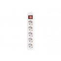 Lanberg PS1-05F-0300-W удлинитель 3 m 5 розетка(и) Для помещений Белый Lanberg PS1-05F-0300-W удлинитель 3 m 5 розетка(и) Для помещений Белый