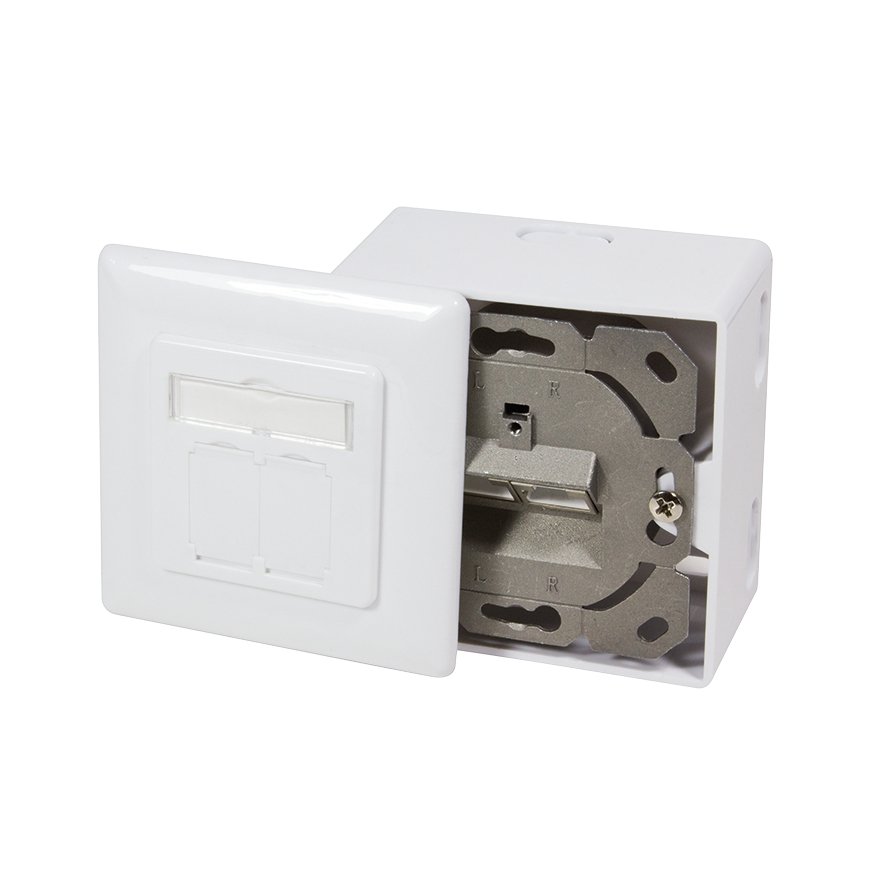 LogiLink NP0126 розетка RJ-45 Металлический, Белый – 3