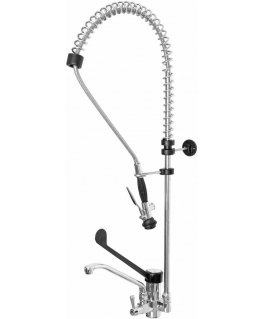 Faucet with spout and shower cabin, height 106 cm - Hendi 810279