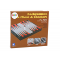 Lean Toys 3in1 Game Set Magnetic Board Chess Checkers Backgammon Lean Toys 3in1 Game Set Magnetic Board Chess Checkers Backgammon