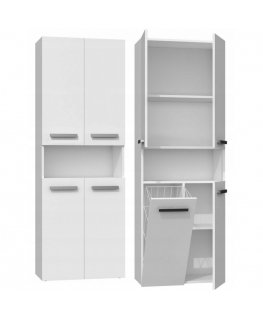 Topeshop NEL 1K DK BIEL bathroom storage cabinet White