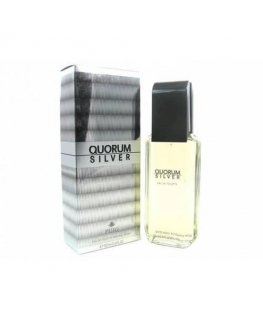Antonio Puig Puig Quorum Silver Eau De Toilette Spray 100ml