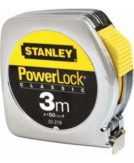 Stanley 0-33-218 matavimo juosta 3 m Metalinis, Geltona