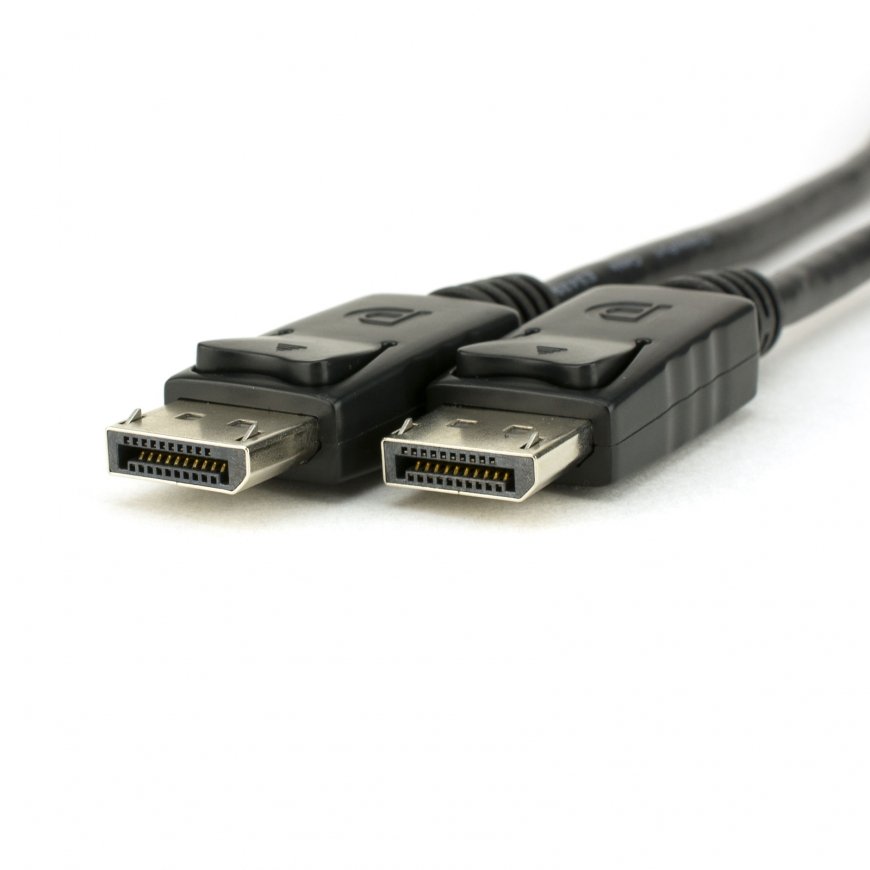 Akyga AK-AV-10 DisplayPort-kaapeli 1,8 m Musta