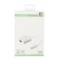 Deltaco USBC-HDMI1 video cable adapter 0.1 m USB Type-C HDMI White Deltaco USBC-HDMI1 video cable adapter 0.1 m USB Type-C HDMI White