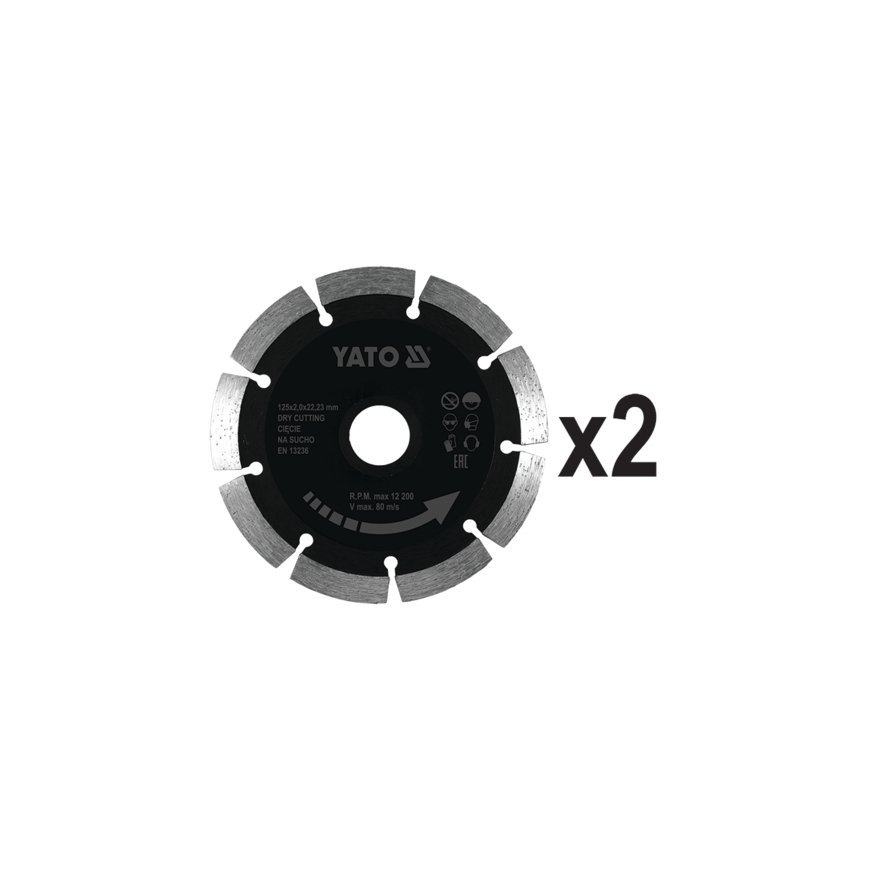 Yato YT-82015 mūro frezeris 12,5 cm 10500 RPM 1700 W – 3
