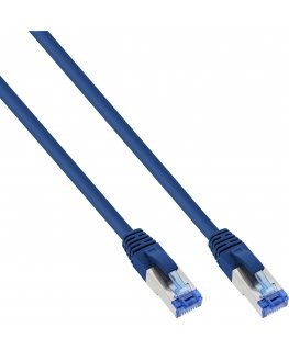 InLine 76814B tinklo kabelis Mėlyna 1,5 m Cat6a S/FTP (S-STP)