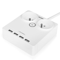 Huslog EMX-190124 Flat extension cord with 2 sockets Huslog EMX-190124 Flat extension cord with 2 sockets