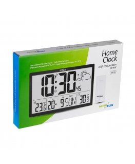 Large LCD Wall Clock multifunctional GB218