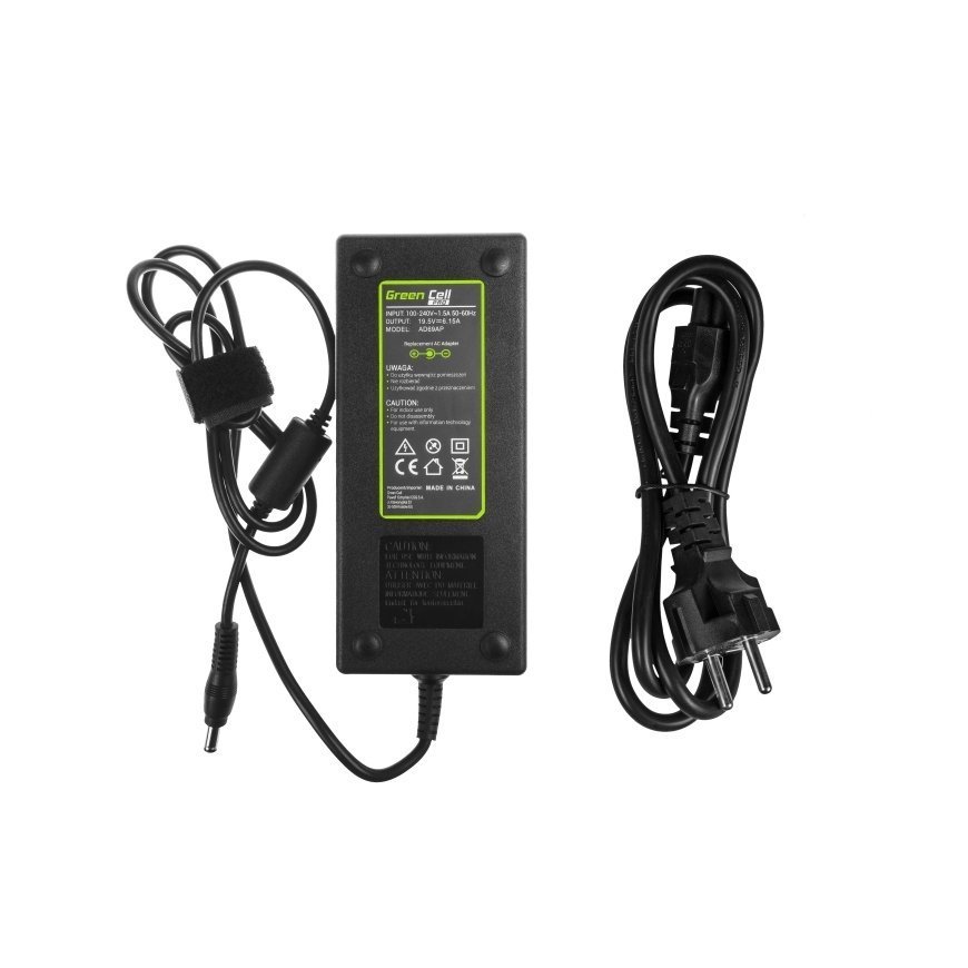 Green Cell AD69AP virta-adapteri ja vaihtosuuntaaja Sisätila 120 W Musta – 3