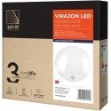 Orno VIRAZON LED 15W, ceiling with motion sensor, 1050lm, IP44, 4000K, opal polycarbonate, white Orno VIRAZON LED 15W, ceiling with motion sensor, 1050lm, IP44, 4000K, opal polycarbonate, white