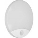 Orno VIRAZON LED 15W, lubos su judesio jutikliu, 1050lm, IP44, 4000K, opalinis polikarbonatas, baltas Orno VIRAZON LED 15W, lubos su judesio jutikliu, 1050lm, IP44, 4000K, opalinis polikarbonatas, baltas
