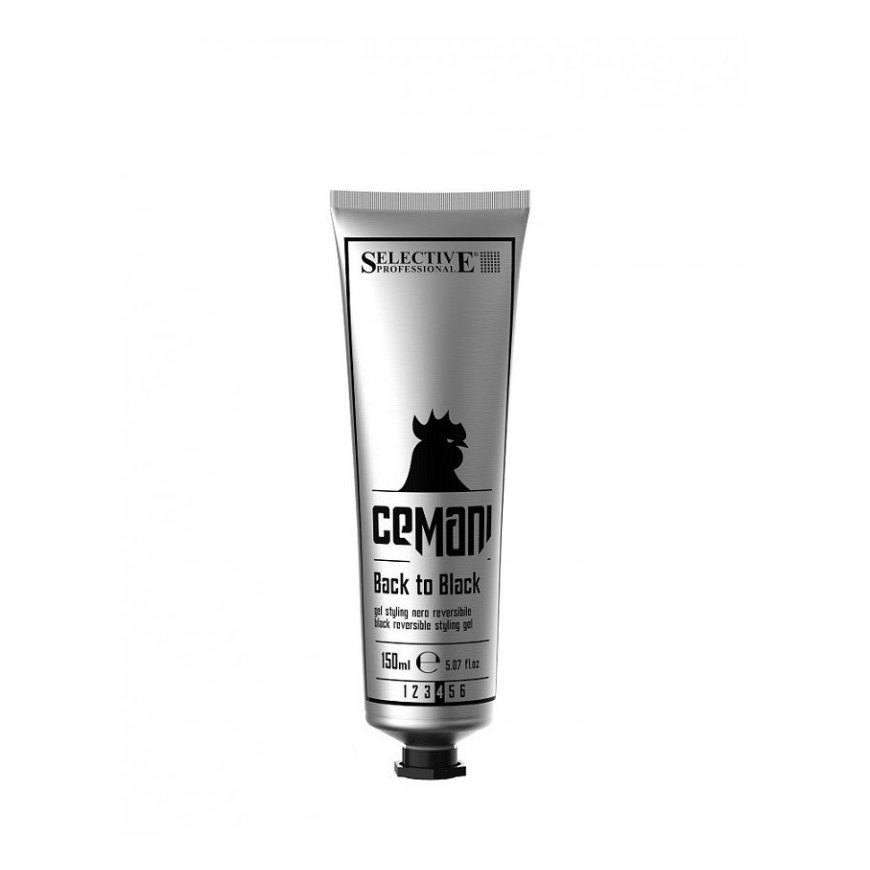 Selective Professional CEMANI BACK TO Black Hair styling gel for gray hair, 150 ml – 2