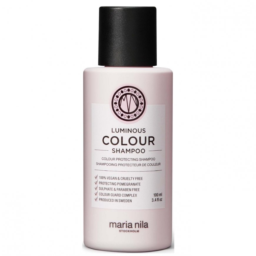 Maria Nila Luminous Color Šampūnas šampūnas dažytiems ir nuobodu plaukams 100ml