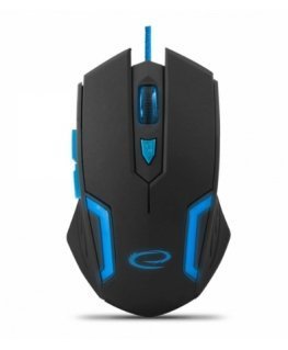 Esperanza EGM205B pele Labā roka USB Type-A Optisks 2400 DPI