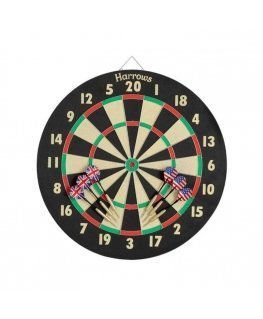 Dart target HARROWS BRISTOW'S FAMILY with darts